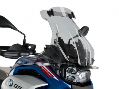 Puig touring windshield with visor attachment BMW F 850 GS Adventure