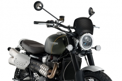 Puig Retro frontplt Triumph Scrambler 1200