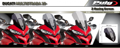 Puig Racing Skiva Ducati Multistrada 1260 /S