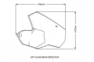 Kit protezione manubrio Puig BMW F 750 GS