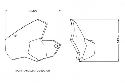 Kit protezione manubrio Puig BMW F 750 GS