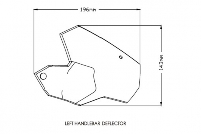 Kit protezione manubrio Puig BMW F 850 GS