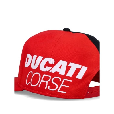 Ducati Corse Cap rood/wit/zwart