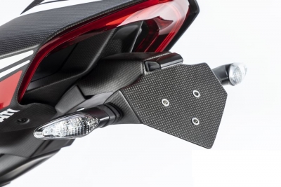 support de plaque d?immatriculation en carbone Ilmberger Ducati Panigale V4 R