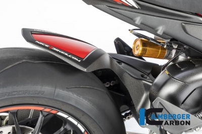Ilmberger bakhjulsskydd i kolfiber Ducati Panigale V4 R