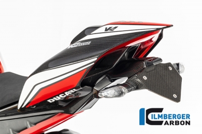 Carbon Ilmberger achterkuip bovenkant Ducati Panigale V4 R