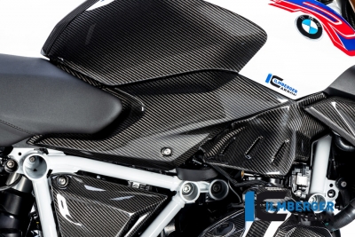 Carbon Ilmberger zijafdekking onder tankset BMW R 1250 R