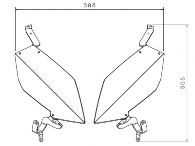 Protector de faro Puig BMW F900 XR