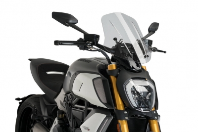 Puig Touringscheibe verstellbar Ducati Diavel 1260