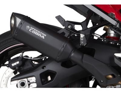 Auspuff Cobra CR2 Hexagon Black Series BMW F 900 R (Cobra automatisch deaktiviert)