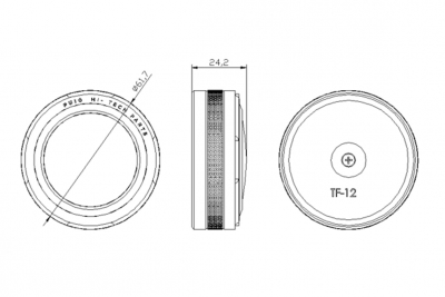 Coperchio serbatoio liquido freni Puig BMW F 650 GS