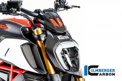 Kolfiber Ilmberger instrumentskydd Ducati Diavel 1260