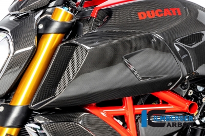 Juego tapa conducto de aire carbono Ilmberger Ducati Diavel 1260