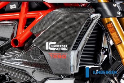 Carbon Ilmberger Wasserkhlerabdeckung Set Ducati Diavel 1260