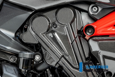 Juego tapa correa distribucin carbono Ilmberger Ducati Diavel 1260