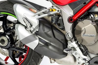Paracalore scarico in carbonio Ducati Multistrada 1260 /S
