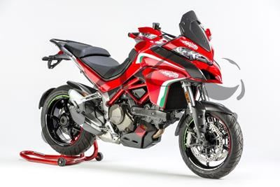 Ducati Multistrada 1260 /S protection thermique dchappement en carbone Ilmberger