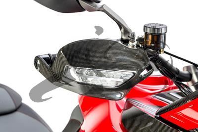 Ducati Multistrada 1260 /S Kit de protecteurs de mains en carbone Ilmberger