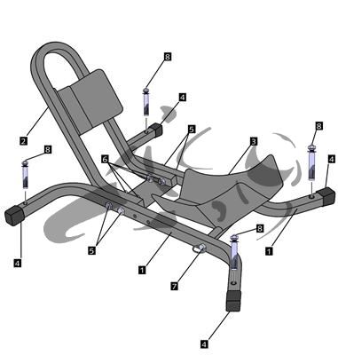 Puig front wheel rocker