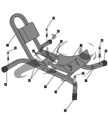 Puig front wheel rocker