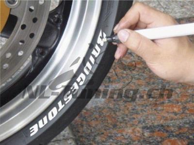 Tire pencil white