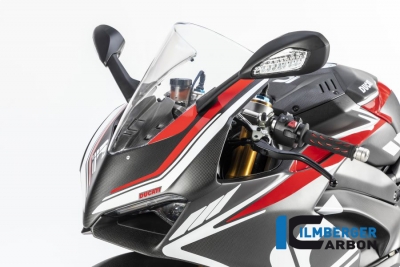 masque avant en carbone Ilmberger en haut Ducati Panigale V4 SP