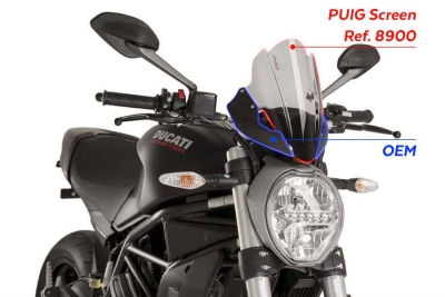 Puig Toerscherm Ducati Monster 1200 S