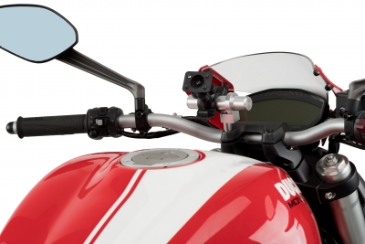 Puig cell phone mount kit Ducati Monster 1200 S