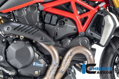 Carbon Ilmberger cover under frame set Ducati Monster 1200 S