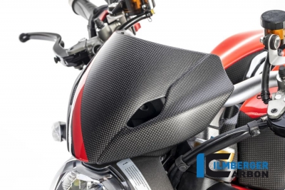 Parabrisas de carbono Ilmberger incl. soporte Ducati Monster 1200 S