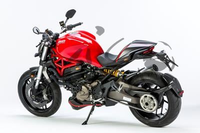 Parabrisas de carbono Ilmberger incl. soporte Ducati Monster 1200 S