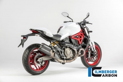 cache-courroie dente en carbone Ilmberger horizontal Ducati Monster 821