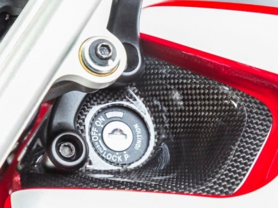 Carbon Ilmberger Zndschlossabdeckung Ducati Monster 821