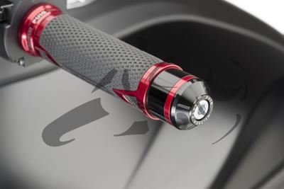 Puig handlebar ends ring Ducati Scrambler 1100 Dark Pro