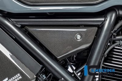 Carbon Ilmberger Abdeckung unterm Rahmen Set Ducati Scrambler 1100