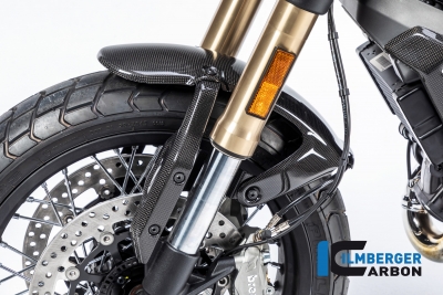 Cubre rueda delantero carbono Ilmberger Ducati Scrambler 1100 Dark Pro