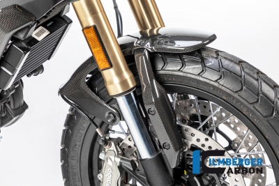 Carbon spatbordsteunset Ducati Scrambler 1100 Dark Pro