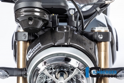 Carbon Ilmberger lamp cover Ducati Scrambler 1100 Dark Pro