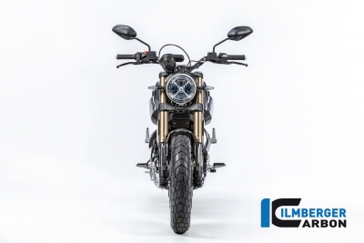 Couvercle de rservoir en carbone Ilmberger Set Ducati Scrambler 1100 Dark Pro