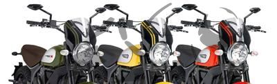 Puig Retro Windscherm mat Ducati Scrambler Desert Sled