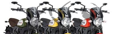 Puig rtro pare-brise mat Ducati Scrambler Desert Sled