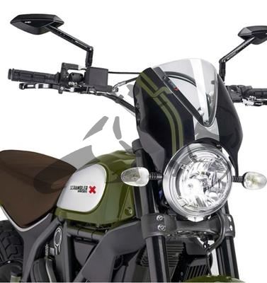 Puig retro disc matte Ducati Scrambler Desert Sled