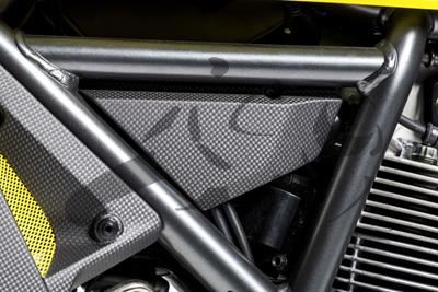 Carbon Ilmberger Abdeckung unterm Rahmen Set Ducati Scrambler Full Throttle
