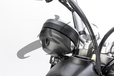 cache tableau de bord carbone Ilmberger Ducati Scrambler Full Throttle