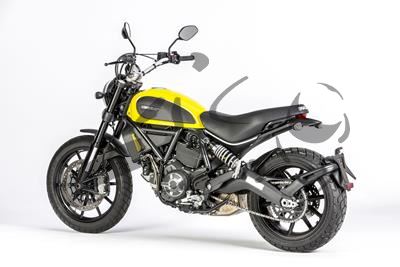 Carbon Ilmberger Auspuffhitzeschutz am Krmmer gross Ducati Scrambler Full Throttle