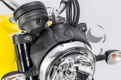 Carbon Ilmberger Lampenabdeckung Ducati Scrambler Full Throttle