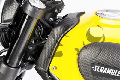 Ducati Scrambler Full Throttle - Couvercle de rservoir suprieur en carbone Ilmberger