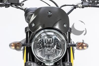 Parabrezza in carbonio Ducati Scrambler Full Throttle