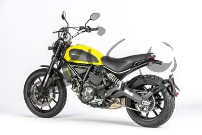 Carbon Ilmberger Zahnriemenabdeckung vertikal Ducati Scrambler Sixty 2