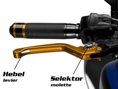 Puig lever standard Ducati Scrambler Urban Enduro